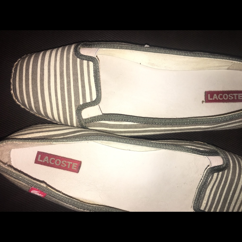 Lacoste espadrilles size 10 - Picture 3 of 4